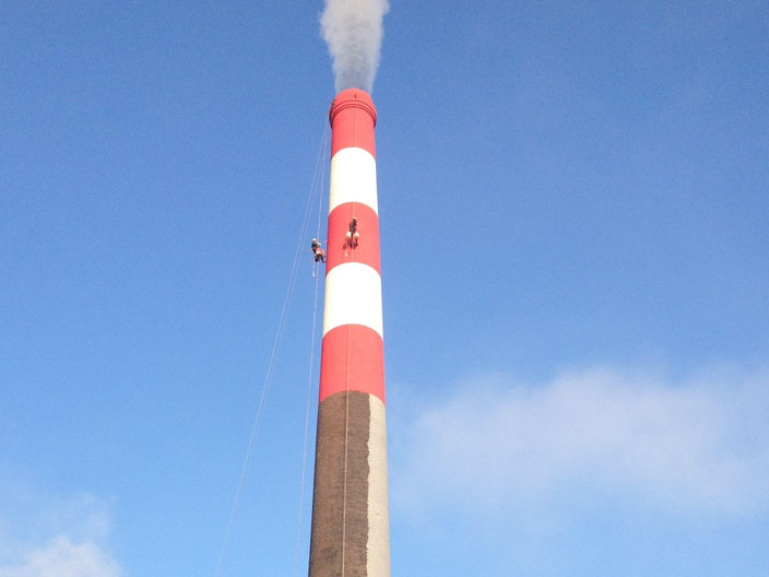 煙囪刷色環(huán)