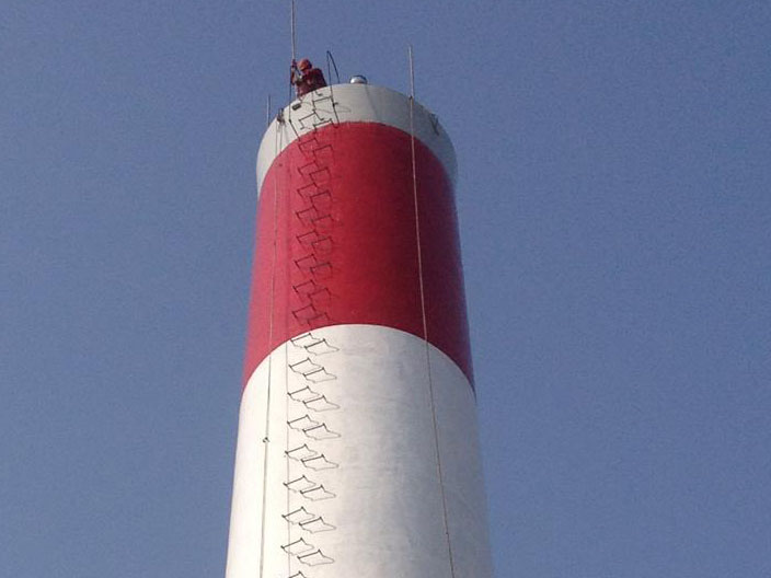 煙囪刷色環(huán)